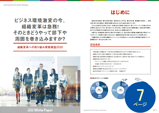 ビジネス環境激変の今、組織変革は急務！そのときどうやって部下や周囲を巻き込みますか？